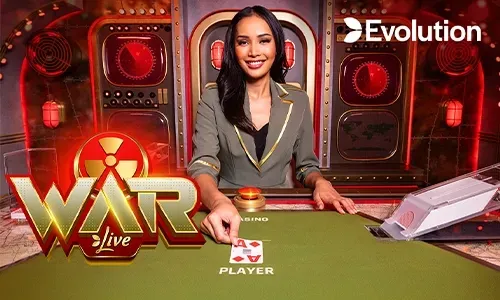 Poker table with cards and chips